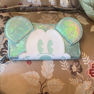 Loungefly teal Quilted Bag